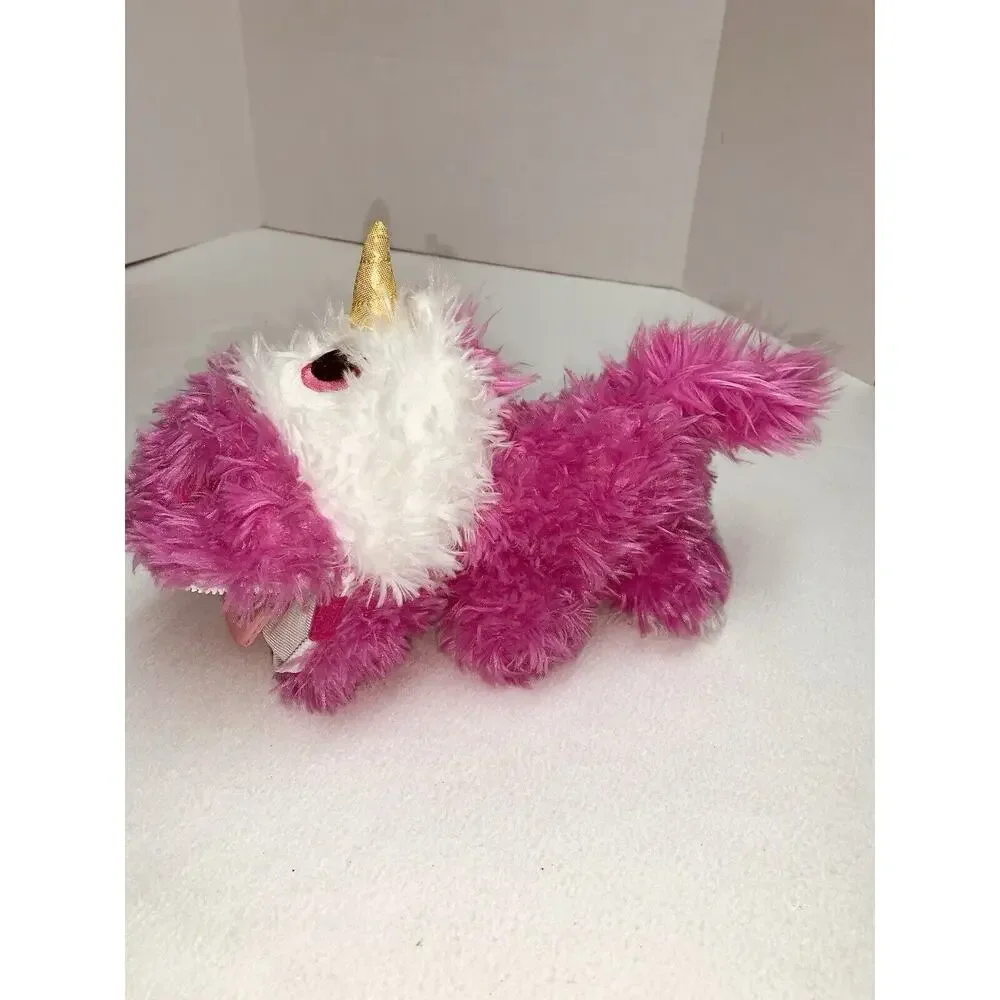 Stuffies Unicorn Plush Secret Pocket Pink Baby Prancine Stuffed Animal Zip Mouth